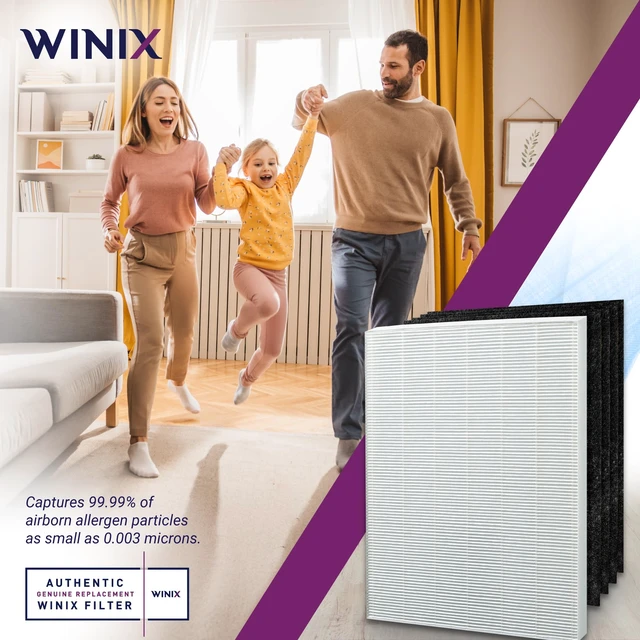 Alt view image 4 of 4 - Winix Genuine Replacement Filter S (Model1712-0096-00) for Winix C545 Air Purifier