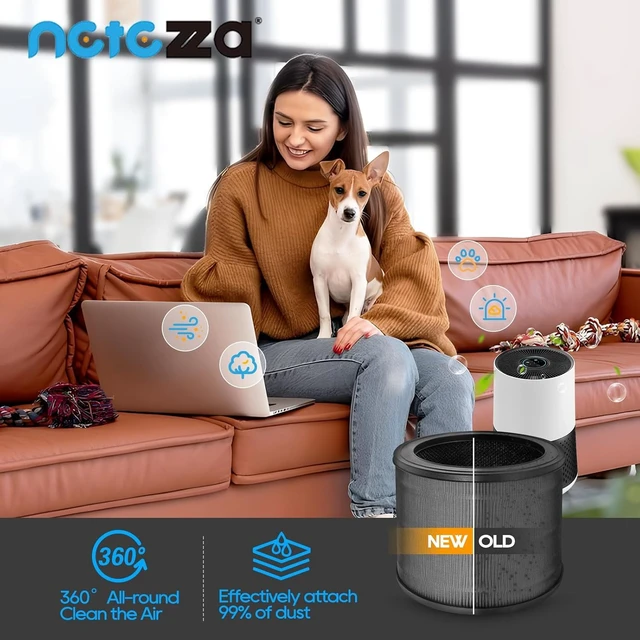 Alt view image 2 of 7 - 2 Pack A230 A231 Replacement Filters Fit For Winix Air Purifier Size O | Air Purifier Filter Replacement for 1712-0110-00, 3-in-1 Activated Carbon Filter O, Compatible with A230 A231 T500