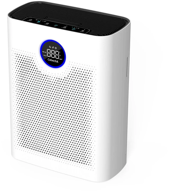 Main image of Air Purifiers for Home Large Room Up to 2216 Ft², 3-in-1 Filter, White | Cobectal Pet Air Purifier with PM2.5 Air Quality Sensor, Aroma Function, Sleep Mode, Air Cleaner for Office, RVs