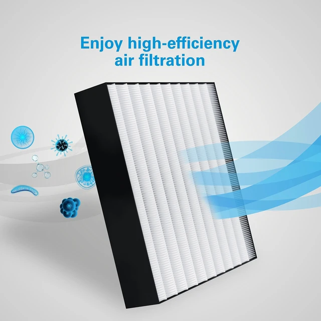 Alt view image 3 of 5 - Daikin HEPA Filter, MCB50YSAU Air Purifier Replacement for Home, Removes 99.97% of Particles as Small as 0.1 Microns, Including Pet Dander, Hair, Dust and Pollen