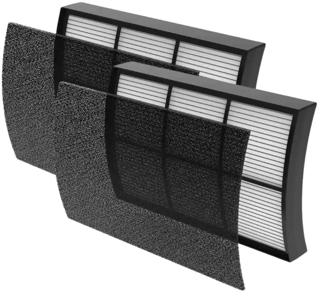 Main image of Pure Enrichment PureZone Rectangular HEPA Air Purifier for Home and Office Quiet Compatible with Pur Filters and Replacement Puro Style Pureair Pack of 2