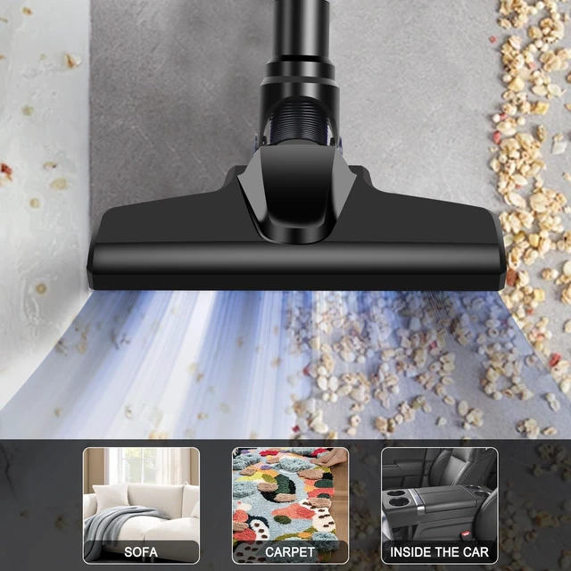 Alt view image 7 of 7 - TRONYAN Cordless Vacuum Cleaner Compatible with DEWALT 20V Battery (Battery NOT Included), Handheld Vacuum for Home, Boat, Workshop, Car, Pet Hair, Furniture-Tool Only