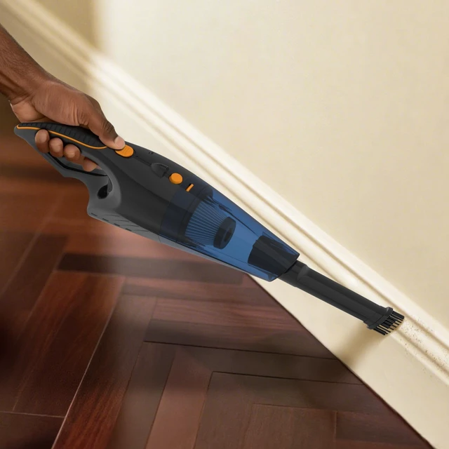 Alt view image 5 of 5 - SEALON GV02 Orange 1 Pack Handheld Cordless Vacuum Cleaner for Pet Hair, Keyboard Dust, Food Crumbs, Sand & Lint, Ideal for Office Desks, Car Interiors, Small Apartments, Drawer Gaps & Sofa Crevices