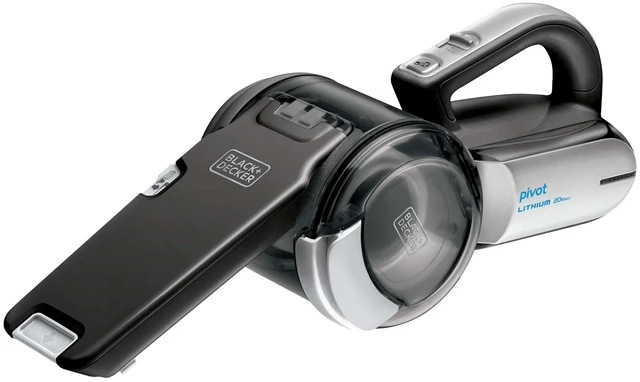 Main image of BLACK+DECKER dust buster PIVOT VAC Handheld Vacuum Cordless, Car Vacuum Portable Rechargeable, Extendible Crevice Tool and 200 Degree Pivoting Nozzle, Strong Suction, Lightweight (BDH2000PL)