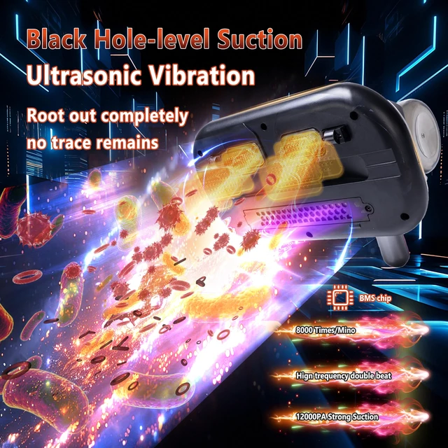 Alt view image 2 of 6 - 4.0Upgraded 12000PA Mattress Vacuum CleanerNO.1German High-Efficiency Brushless MotorCertified Dual 253.7nm UV-C Ultraviolet LampsWireless Handheld Bed Vacuum CleanerSuitable for Beds Sofas