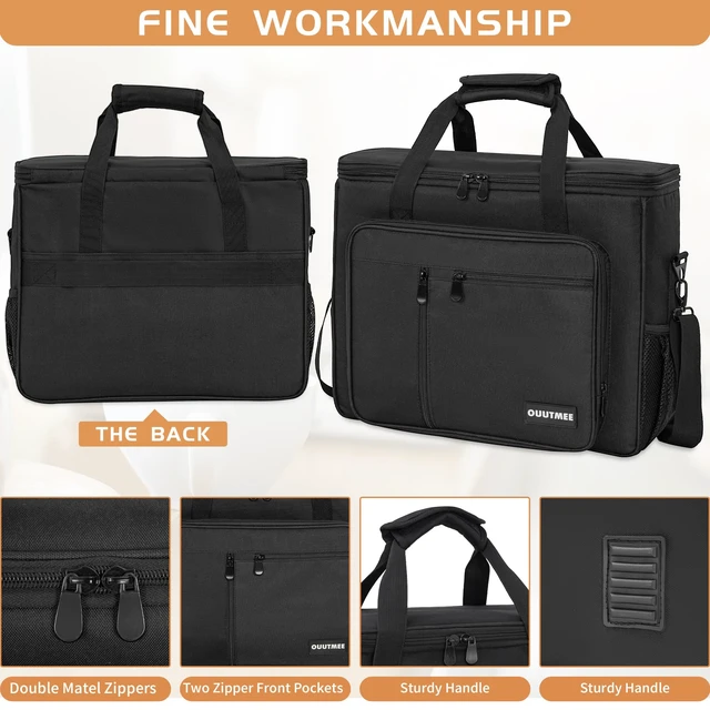 Alt view image 2 of 7 - OUUTMEE Coffee Maker Carrying Bag for Keurig K-Slim/K-Express/K-Iced | Single Serve Coffee Brewer Portable Storage Bag for Ninja PB051/PB041ST, Storage Tote Case with Multiple Pockets for K-Cup