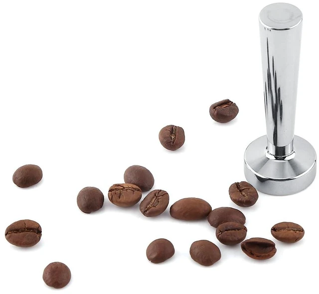 Alt view image 4 of 7 - Heavy-duty Espresso Tamper 24mm, Mini Coffee Knock Box, Calibrated Stainless Steel Base, Capsule Machine, Home/Office