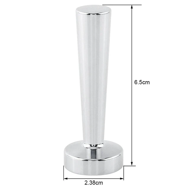 Alt view image 7 of 7 - Heavy-duty Espresso Tamper 24mm, Mini Coffee Knock Box, Calibrated Stainless Steel Base, Capsule Machine, Home/Office