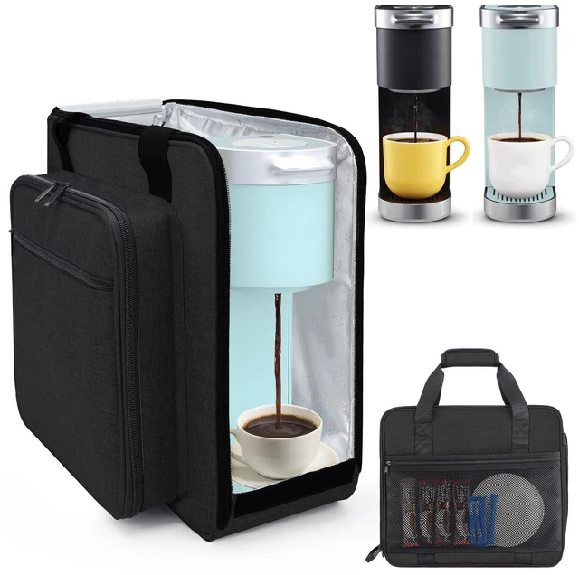 Main image of Anitor Carrying Coffee Maker Travel Bag Fit for Keurig K-Mini/Plus/Express | Single Serve Coffee Machine Travel Bag with Padded Shoulder Straps Includes Multiple Storage Bags