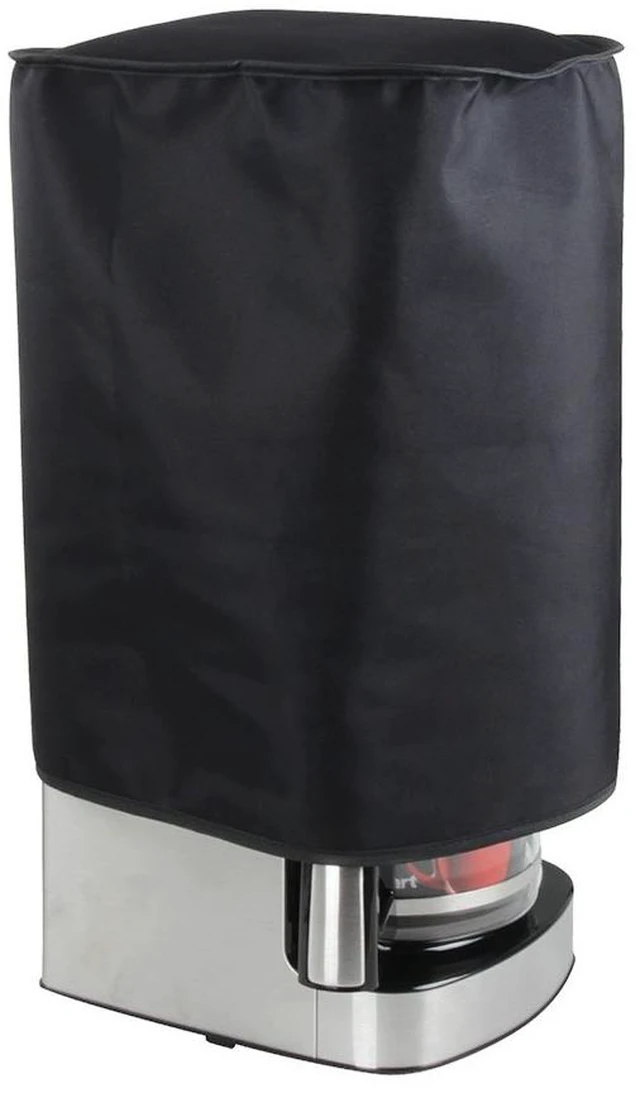 Alt view image 3 of 5 - Hermitshell Dust Proof Cover with Soft Velvet Lining Fits Cuisinart DCC-3200AMZ / DCC-3400 PerfecTemp 14 Cup Programmable Coffeemaker (Black)