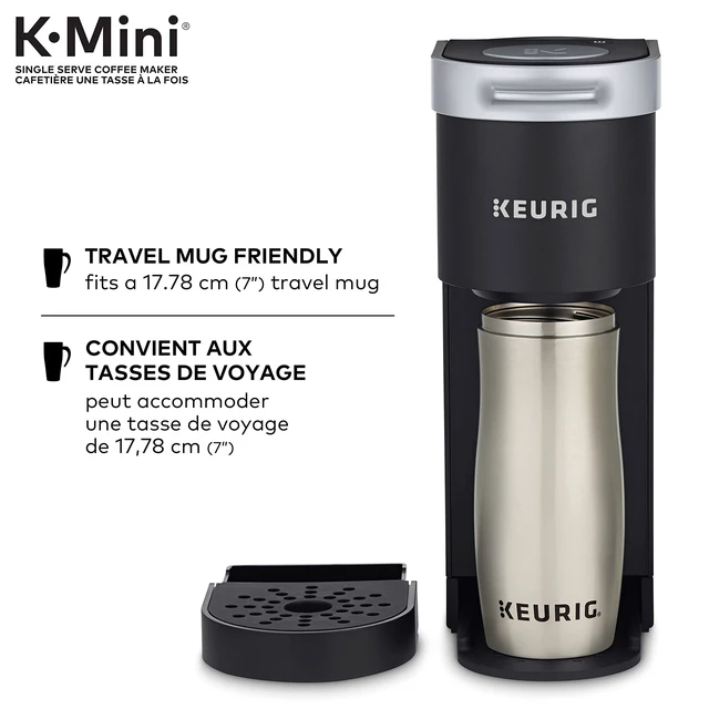Alt view image 5 of 7 - Matte Black Hot Beverage K-Mini Dispenser