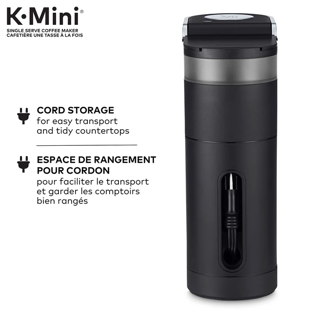 Alt view image 6 of 7 - Matte Black Hot Beverage K-Mini Dispenser