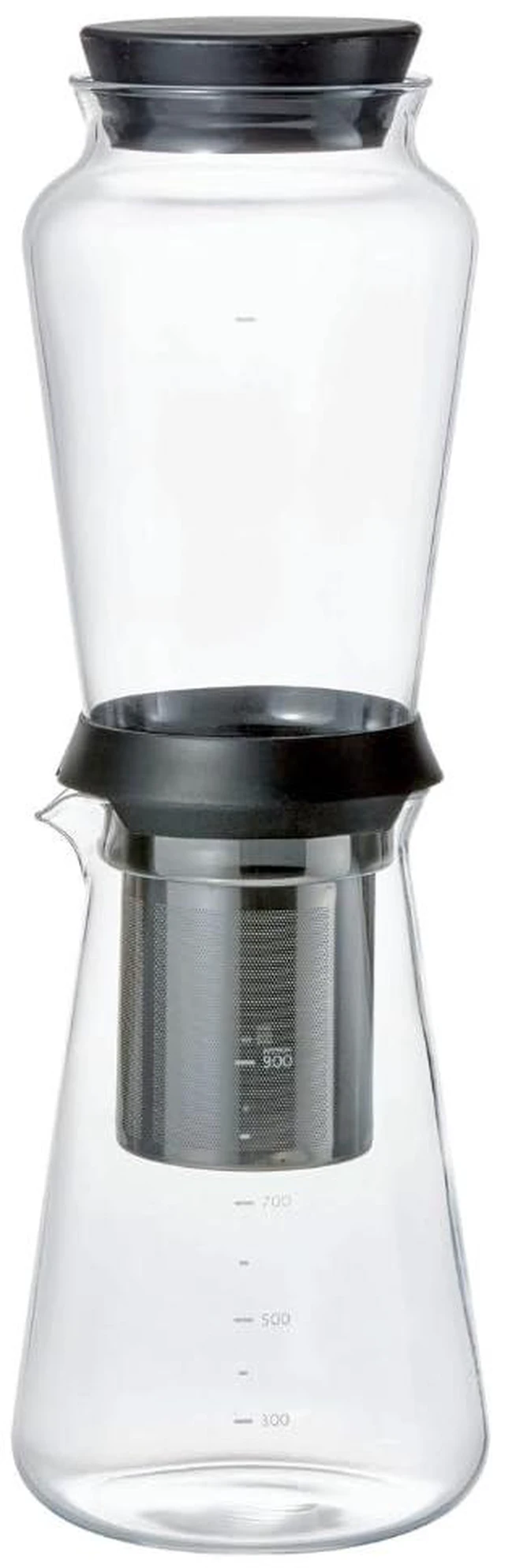 Main image of HARIO SBS-5B Slow Drip Brewer HARIO SHIZUKU (600ml), Black, One size