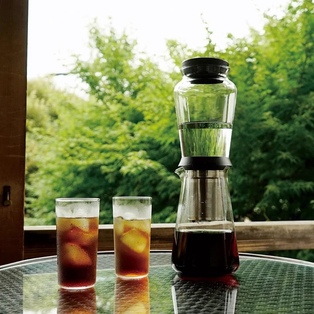 Alt view image 4 of 7 - HARIO SBS-5B Slow Drip Brewer HARIO SHIZUKU (600ml), Black, One size