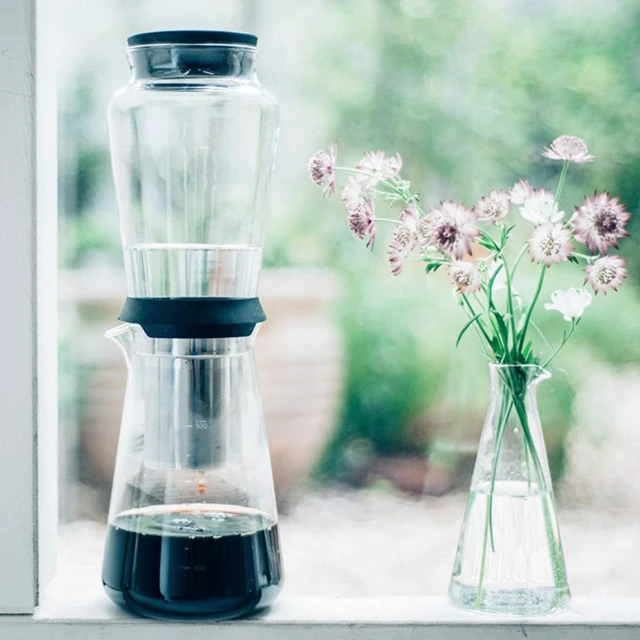 Alt view image 6 of 7 - HARIO SBS-5B Slow Drip Brewer HARIO SHIZUKU (600ml), Black, One size
