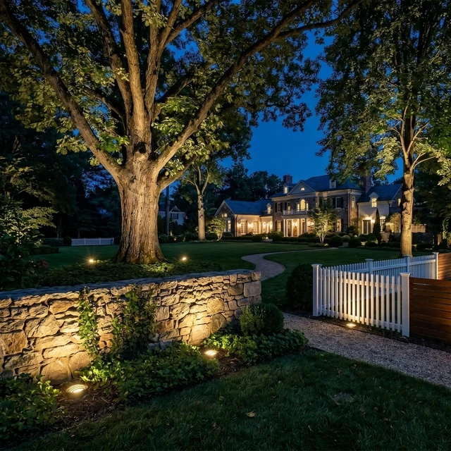 Alt view image 3 of 7 - Malibu Low Voltage Well Lights 4W LED Outdoor Landscape Deck Lights 12V Well Light 200Lumen in-Ground Light 2800K Warm White with Connector & Stake for Step Tree Patio Yard Garden 1Pack 8401-3500-01