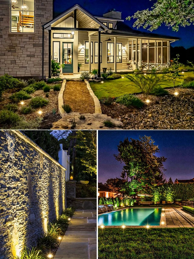 Alt view image 6 of 7 - ZUCKEO Low Voltage Landscape Lighting LED Well Lights 3W 12V-24V in Ground Light IP67 Waterproof Outdoor Low Voltage Landscape Lights for Floor Driveway Deck Step Garden (8 Pack Warm White)