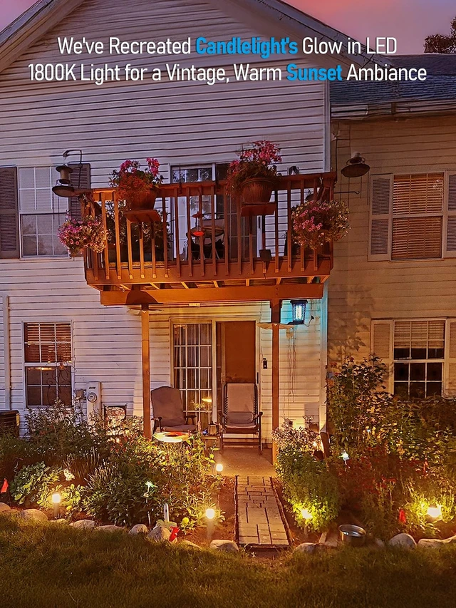 Alt view image 3 of 7 - LEONLITE 6-Pack 5CCT Low Voltage Landscape Pathway Lights, 3W, CRI90 | 12-24V AC/DC, Aluminum, ETL, 1800K/2700K/3000K/4000K/5000K, Low Voltage LED Bollard Path Lights, for Walkway Yard Garden