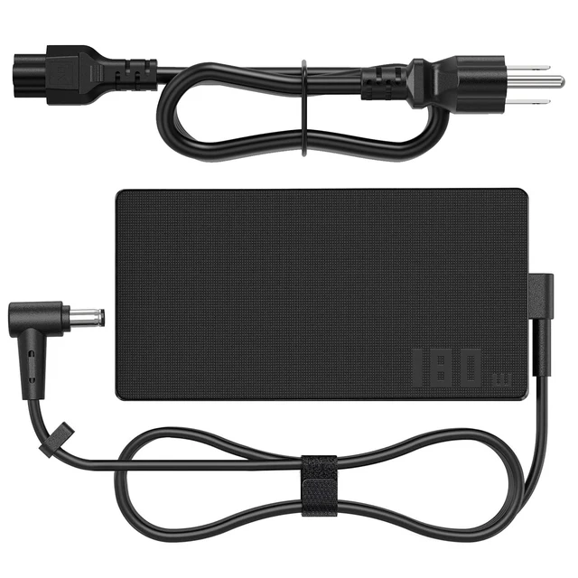 Alt view image 2 of 7 - HHZ 180W Laptop Charger Compatible with Asus ROG G14 GA401 G15 TUF A15 F15 | 6.0*3.7mm Tip AC Adapter For Zephyrus GA502 TUF Gaming A17 F17 FX505D FX505G ADP-180TB H Replacement Power Cord Supply