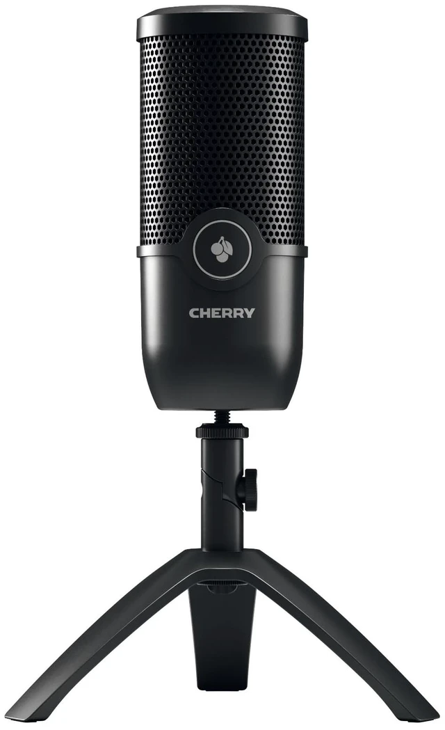 Main image of Cherry UM 3.0, USB Microphone for Podcasting, Streaming and Home Office Use, Cardioid Polar Pattern, Headphone Jack, Compatible with PC/Mac/PS4/PS5, Black