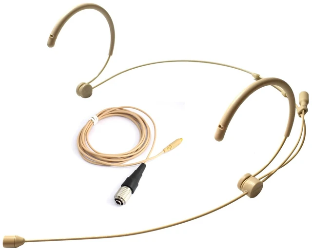 Main image of YPA 4016 Headset Microphone for Audio TECHNIA Wireless Bodypack Transmitters 4-pin cH-Style Screw-Down Connector