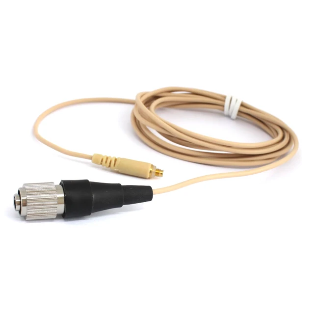 Alt view image 5 of 7 - YPA 4016 Headset Microphone for Audio TECHNIA Wireless Bodypack Transmitters 4-pin cH-Style Screw-Down Connector
