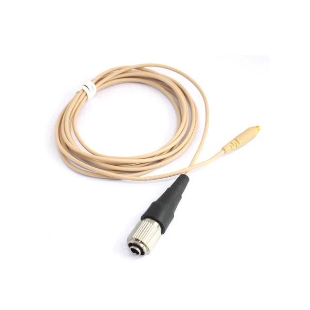 Alt view image 6 of 7 - YPA 4016 Headset Microphone for Audio TECHNIA Wireless Bodypack Transmitters 4-pin cH-Style Screw-Down Connector
