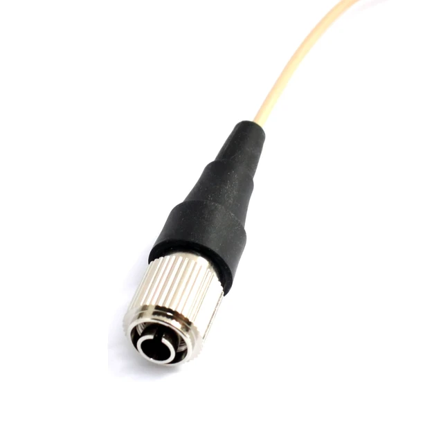Alt view image 7 of 7 - YPA 4016 Headset Microphone for Audio TECHNIA Wireless Bodypack Transmitters 4-pin cH-Style Screw-Down Connector