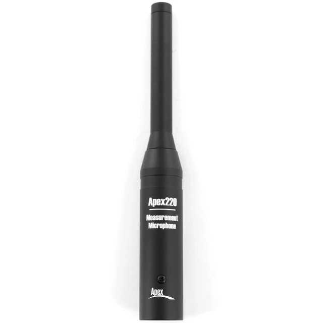 Alt view image 7 of 7 - Apex Apex220 Linear Measurement Omnidirectional Condenser Microphone with Clip