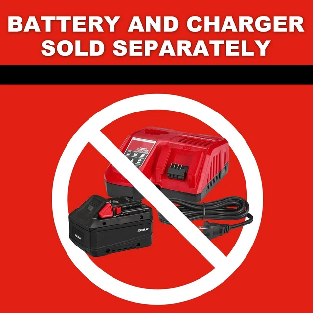 Alt view image 2 of 7 - 600 CFM Brushless Cordless Leaf Blower for Milwaukee M18 Battery, Bare Tool | 125MPH Wind Speed, Lightweight & Compact, Variable Speed Trigger with Turbo Mode, Battery Powered Handheld Blower