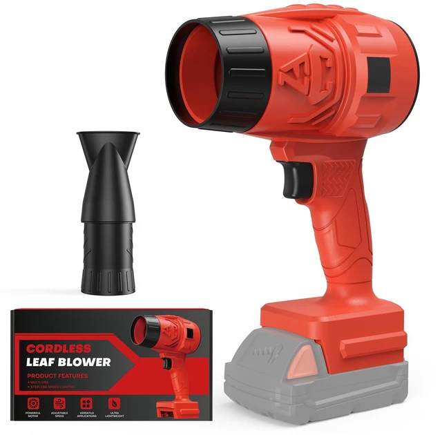 Main image of Electric Leaf Blower Cordless for Milwaukee M18 Battery (No Battery) | Portable Leaf Blowers for Lawn Care Blowing Leaves and Dust; Battery-Powered Handheld Leaf Blower; Mini Jobsite Blower