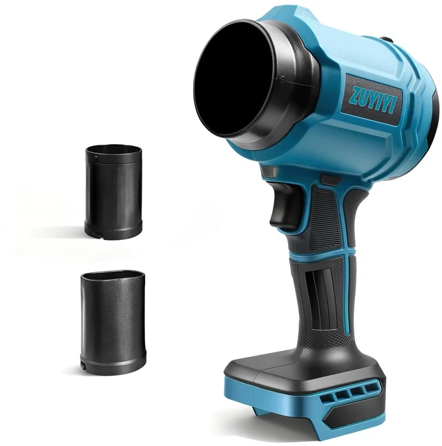 Main image of ZUYIYI Cordless Mini Jet Dry Blower for Makita 18V Battery, Leaf Blower | 1200g Thrust, 40000 RPM, Brushless, 475 MPH, Variable Speed, Handheld Turbofan for Lawn Care, Patio Cleaning, Tool Only