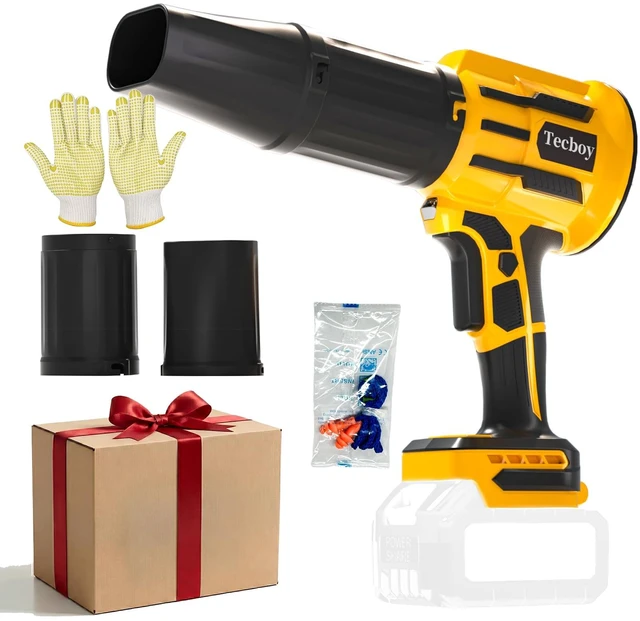 Main image of Handheld Cordless Leaf Blower Compatible with Dewalt 20V MAX Battery | (Tool Only) Lightweight Powered Blowers Portable Small Compact Mini Blower for Patio, Debris, Leaves & Snow Removal