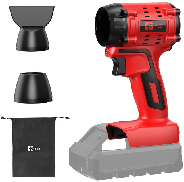 Main image of ohyes Air Duster Compatible with Milwaukee 18V Battery | 380W Brushless Motor 100,000RPM Variable Speed Jet Fan for Jobsite Woodcraft Workshop Cleaning(Battery not Included)