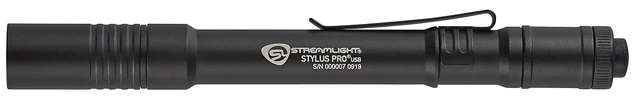 Alt view image 5 of 5 - Streamlight 66134 Stylus Pro 350-Lumen Penlight with Holster, Black | 350 lumens; USB rechargeable capable; includes nylon holster; multi-mode lighting; IPX-rated water resistant