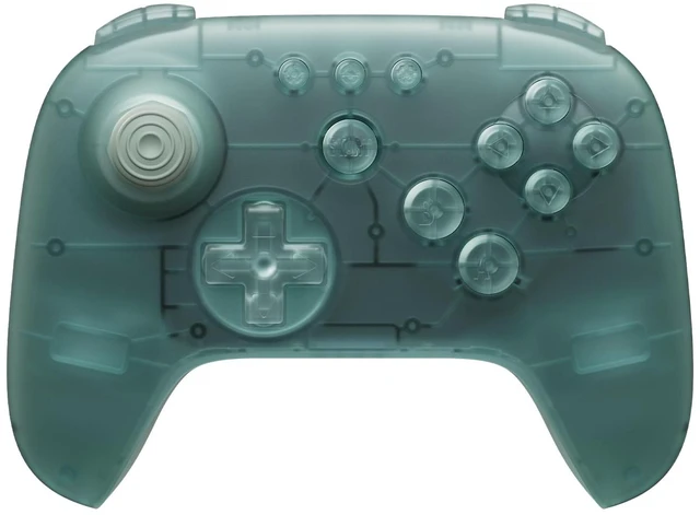 Alt view image 2 of 6 - 8Bitdo 64 Bluetooth Controller for Analogue 3D, Ghost | Switch/Switch 2, Windows and Android Support, Wired USB, D-Input/S-Input Modes, Hall Effect Joystick, Vibration