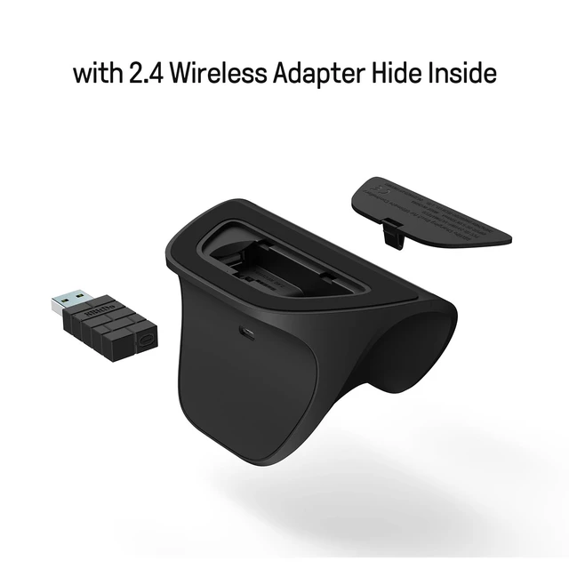 Alt view image 2 of 7 - 8Bitdo Ultimate 2.4g Wireless Controller with Charging Dock, Hall Effect Joystick Update, Pro Gamepad with Back Buttons & Turbo Function for PC, Android, Steam Deck & Apple (Black)