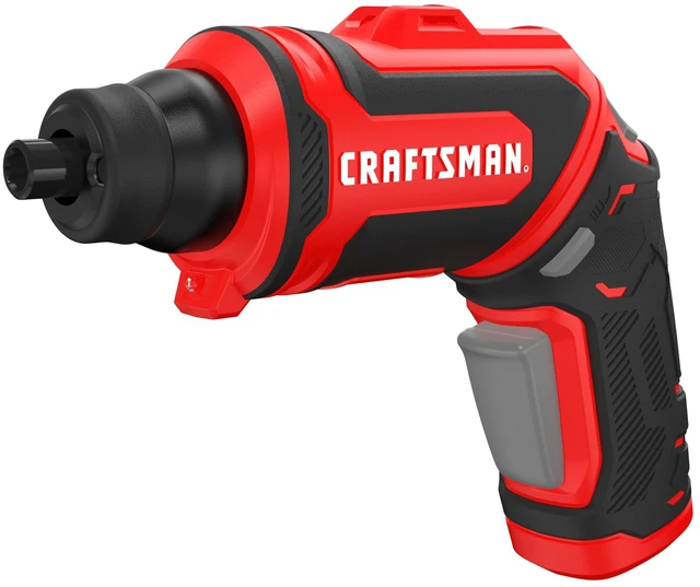 Main image of CRAFTSMAN 4V Cordless Screwdriver with USB Charger and Picture Hanging Kit Included (CMHT6640BI)