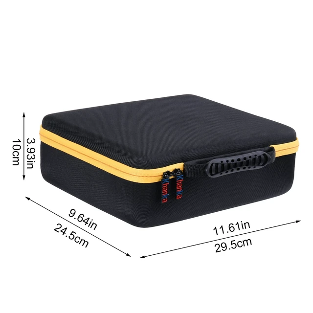 Alt view image 4 of 7 - Khanka Hard Carrying Case Replacement for Dewalt 20V MAX XR Drywall Screw Gun (DCF620B/DCF630B), Drywall Screw Gun Collated Attachment (DCF6202), Case Only