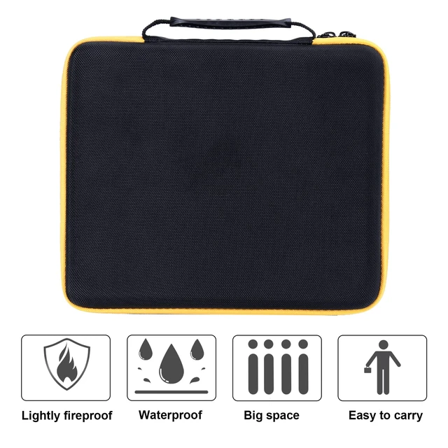 Alt view image 7 of 7 - Khanka Hard Carrying Case Replacement for Dewalt 20V MAX XR Drywall Screw Gun (DCF620B/DCF630B), Drywall Screw Gun Collated Attachment (DCF6202), Case Only