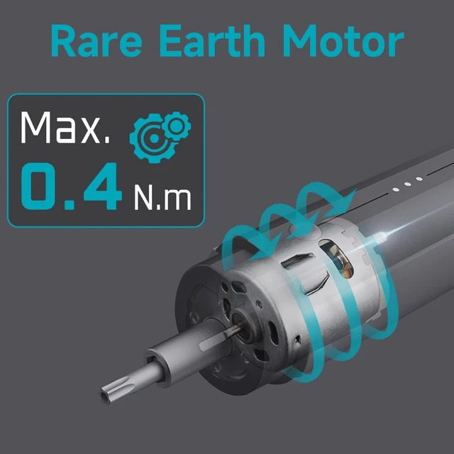 Alt view image 6 of 7 - JIMIHOME 3.6V Electric Screwdriver Tool Set 38-in-1 Repair Tool with Charging Base and LED Lighting