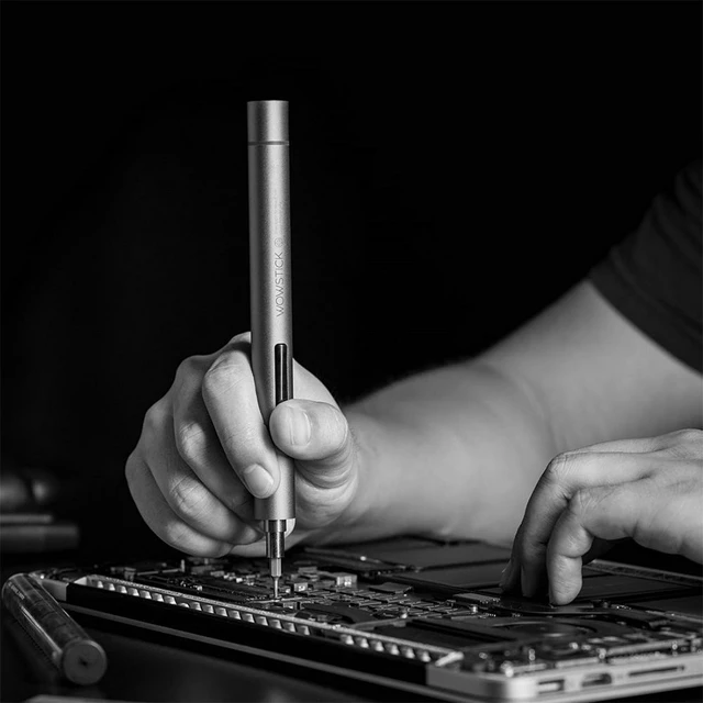 Alt view image 5 of 6 - wowstick Lithium Precision Screwdriver wowstick 1F+ With LED Light And Magnetic Mat, Electric Screwdriver Rechargeable Repair Tool kits Including 56 Bits Extend Bar For Most Electronics Devices