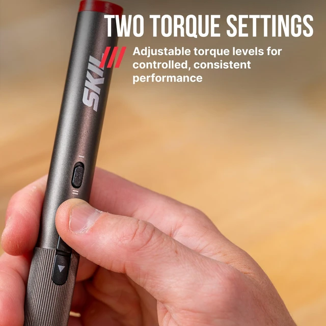 Alt view image 4 of 7 - SKIL PWRCORE GO 4V Rechargeable Precision Screwdriver with 50-Pc. Bit Set and All-In-One Portable Workstation-SD5621-01