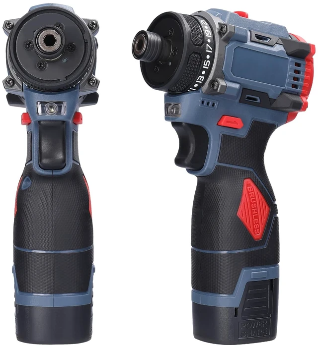 Main image of Dioche Electric Screwdriver 16.8V Multi Function Brushless Cordless Impact Screwdriver (2pcs Batteries US Plug)