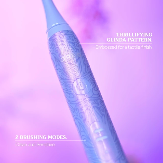 Alt view image 3 of 7 - ORDO x Wicked Sonic Lite Electric Toothbrush | Rechargeable Sonic Toothbrush for Adults & Teens with USB-C Charging, 2 Modes & Travel Cap, Glinda Upland