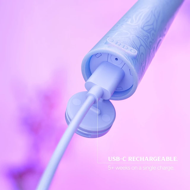 Alt view image 4 of 7 - ORDO x Wicked Sonic Lite Electric Toothbrush | Rechargeable Sonic Toothbrush for Adults & Teens with USB-C Charging, 2 Modes & Travel Cap, Glinda Upland