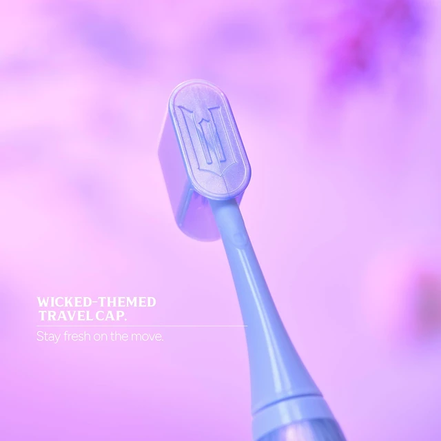 Alt view image 5 of 7 - ORDO x Wicked Sonic Lite Electric Toothbrush | Rechargeable Sonic Toothbrush for Adults & Teens with USB-C Charging, 2 Modes & Travel Cap, Glinda Upland