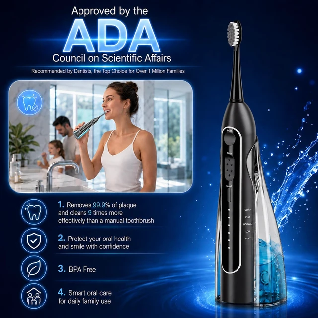Alt view image 3 of 7 - Portable Water Flosser for Teeth Electric Toothbrush with Water Flosser