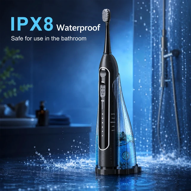 Alt view image 7 of 7 - Portable Water Flosser for Teeth Electric Toothbrush with Water Flosser