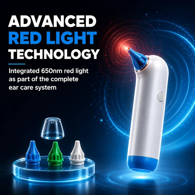 Alt view image 4 of 7 - Tilcare Ear Dryer for Swimmers: Ear Water Remover with 3 Drying Tips | Portable Ear Water Drying Aid for Dry Ears | for Swimmers & Water Lovers | Rechargeable Swimmer Ear Dryer for Adults & Kids